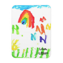 Child's Art Magnet