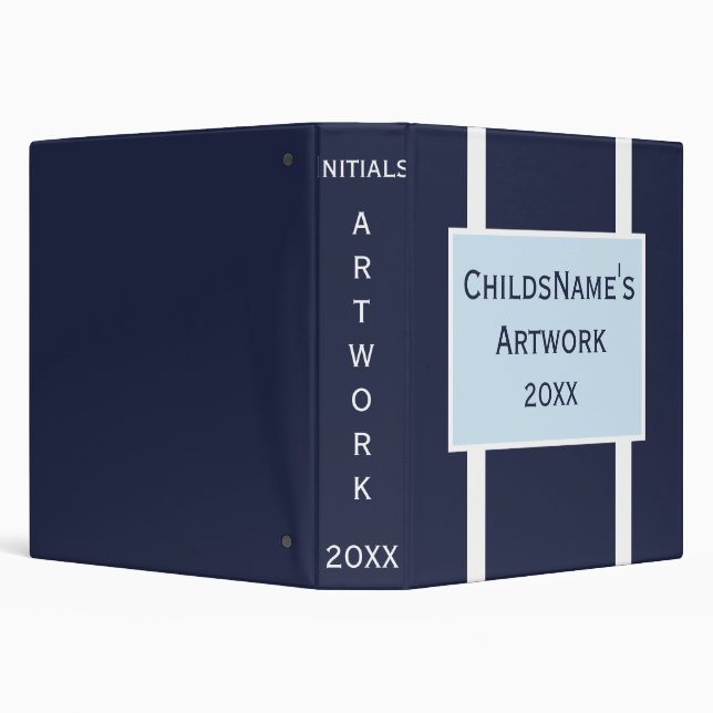 Child's Artwork Binder (Background)