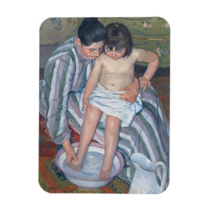 Child's bath, 1893 (oil on canvas) magnet