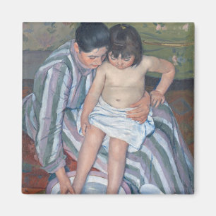 Child's bath, 1893 (oil on canvas) magnet