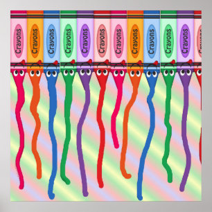 Child's bedroom or artroom Mural Poster