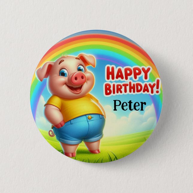 Child's birthday badge  (Devant)