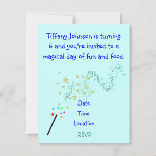 Child's Birthday Invitation