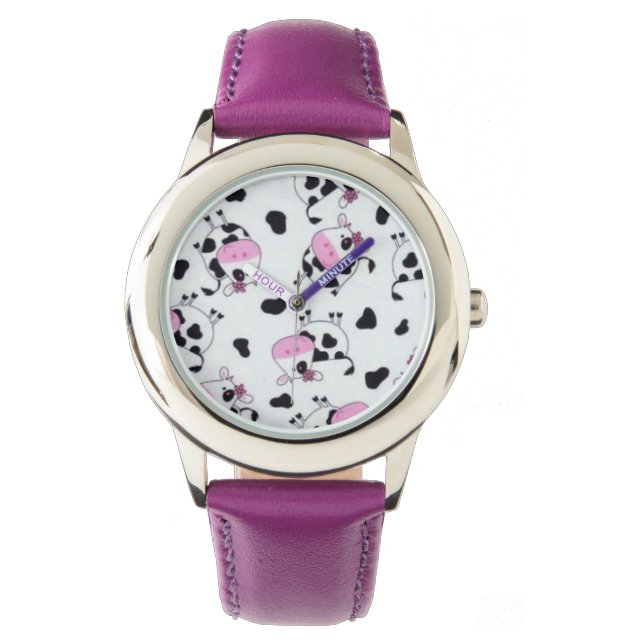 Childs Cow Designed Watch (Front)