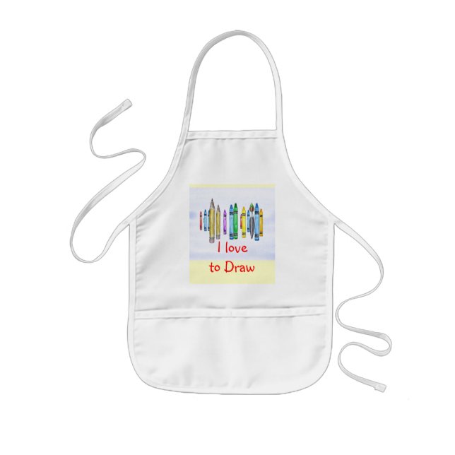 Child's Drawing Apron (Front)