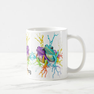 Childs Enchanted Vibrant Frog Besties CoCo Coffee Mug