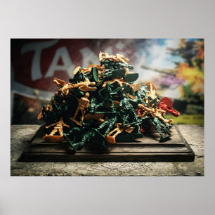 Child's Eye View of Toy War Poster