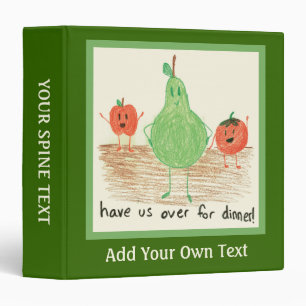 Child's Food Art, Green Binder