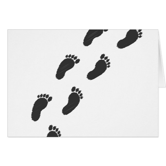 Childs Footprints (Front Horizontal)