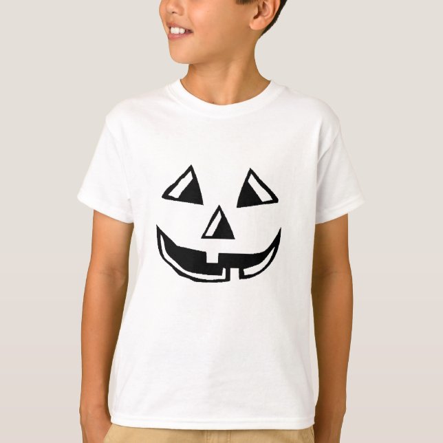 Childs Haloween Pumpkin Shirt (Front)