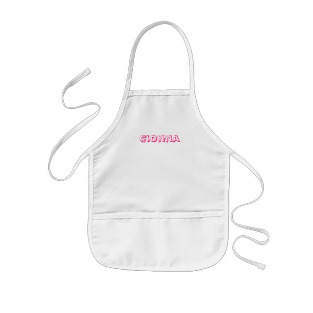 Childs Personalize Apron (Front)