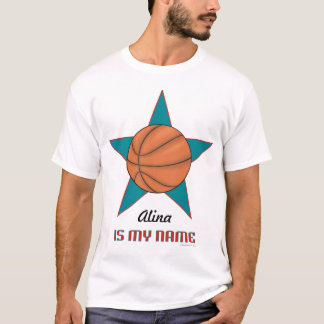 Child's Personalized Basketball T-... - Customized T-Shirt