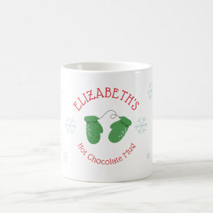Child's Personalized Mitten Hot Chocolate Mug