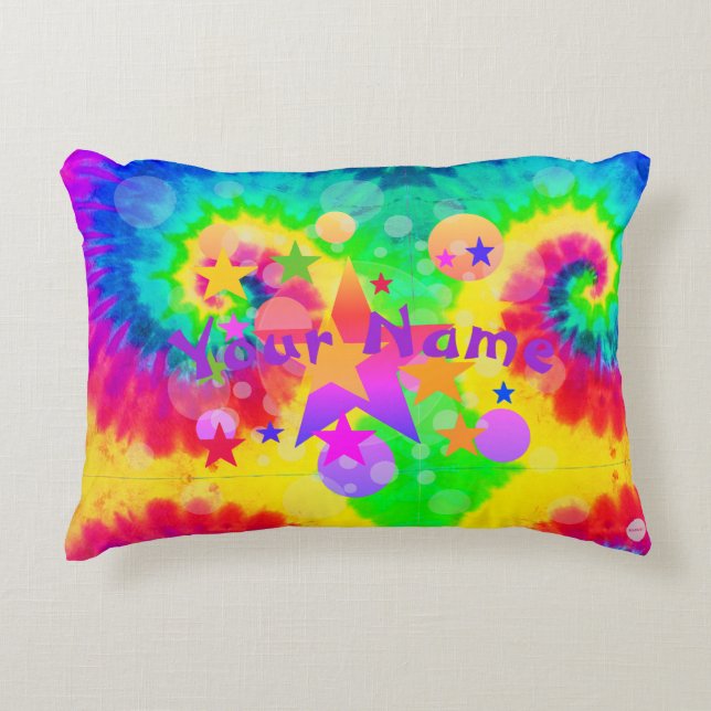 Child's Personalized Throw Pillow HAMbyWG (Front)