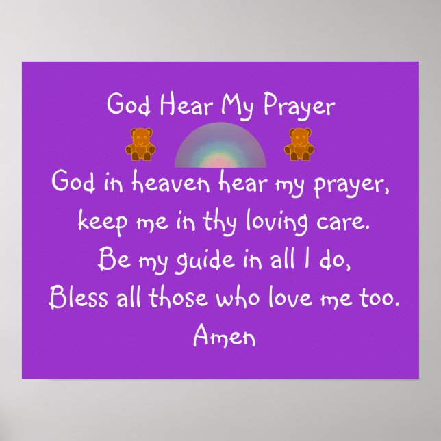 Child's Prayer - poster (Front)