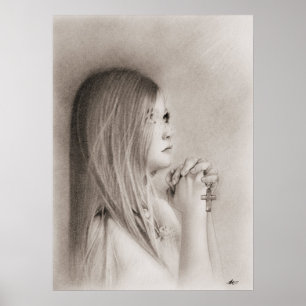 Child's Prayer Poster