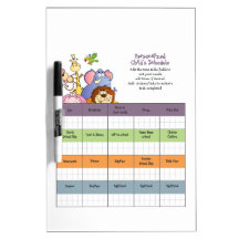 Childs SCHEDULE/TIMETABLE Template