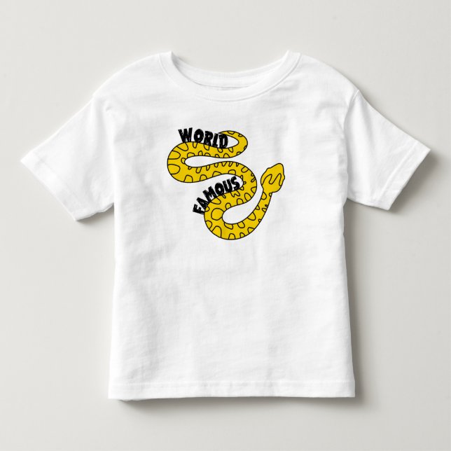 Child's World Famous Snake Tee (Front)