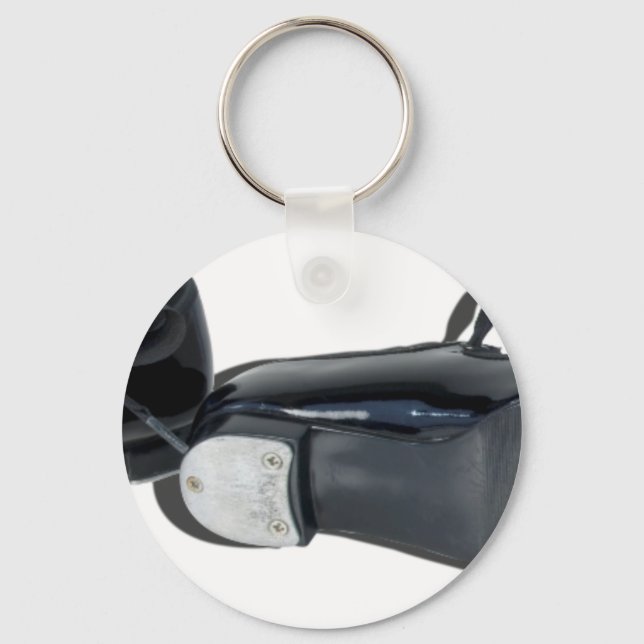 ChildTapShoes070515.png Keychain (Front)