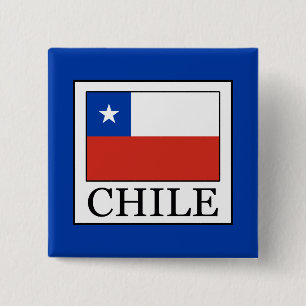 Chile 2 Inch Square Button