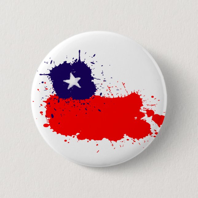 Chile artsy button (Front)