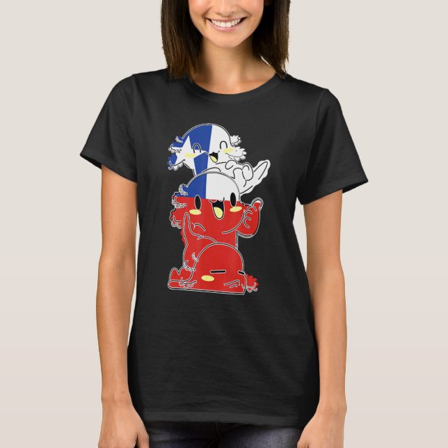 Chile Axolotls Chile Chilen T-Shirt (Front)
