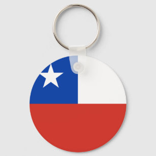 Chile (Chilean) Flag Keychain