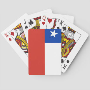 Chile (Chilean) Flag Playing Cards