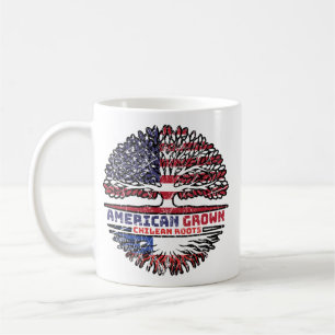 Chile Chilean US American USA United States Tree Coffee Mug