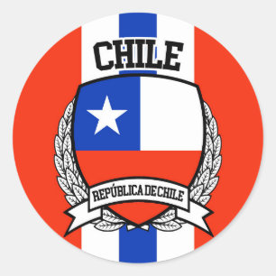 Chile Classic Round Sticker