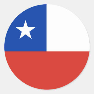 CHILE CLASSIC ROUND STICKER