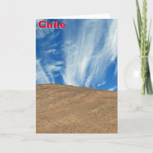 Chile Clouds Card