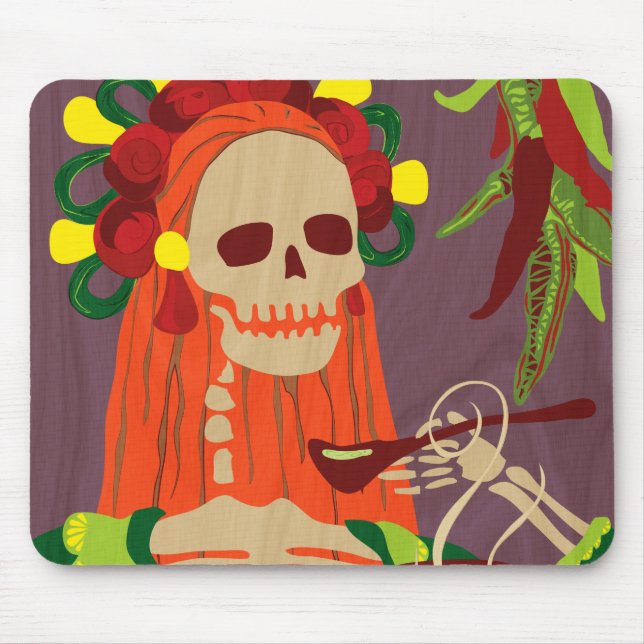 chile colorado mouse pad (Front)