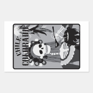 chile colorado sticker