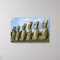 Chile, Easter Island, Rapa Nui, Ahu Akivi