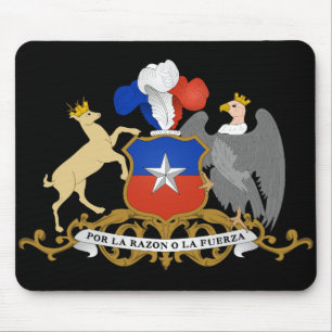 chile emblem mouse pad