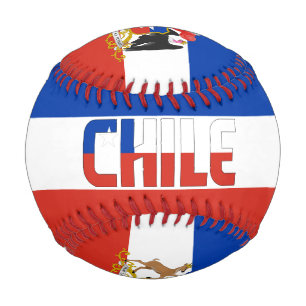 Chile Flag and Coat of Arms Patriotic Baseball
