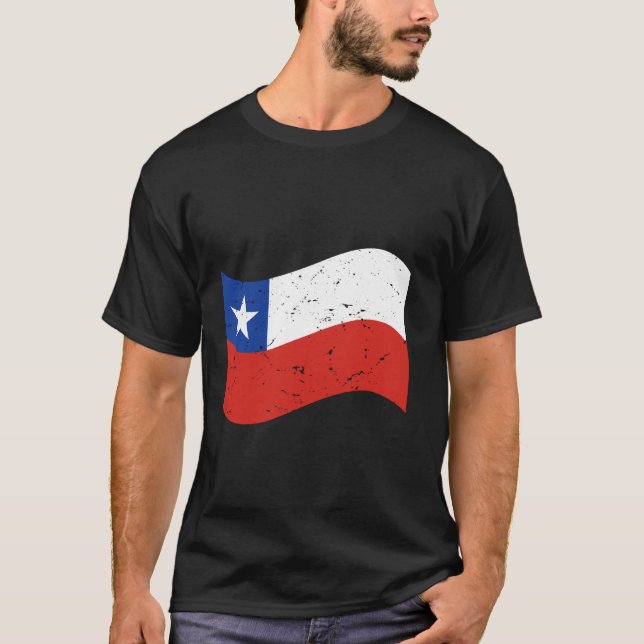 Chile Flag Chilean Flag Chilean T-Shirt (Front)