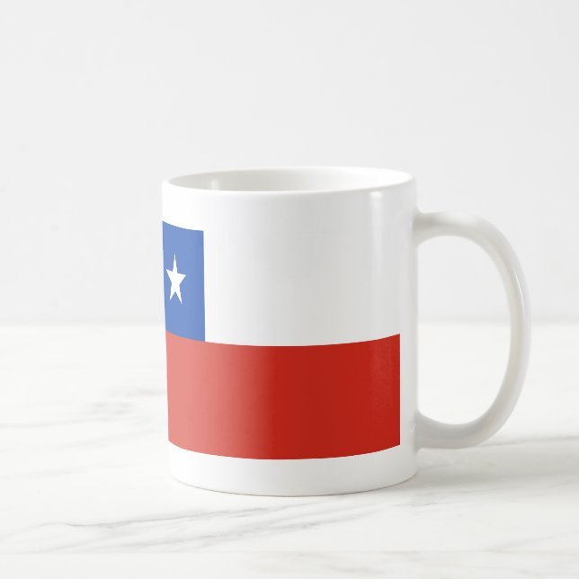 Chile flag coffee mug (Right)