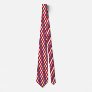 Chile Flag Honeycomb Tie