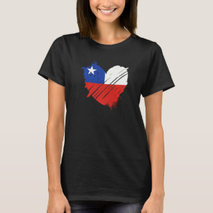 Chile Flag I love Chile It is in my DNA  for Chile T-Shirt