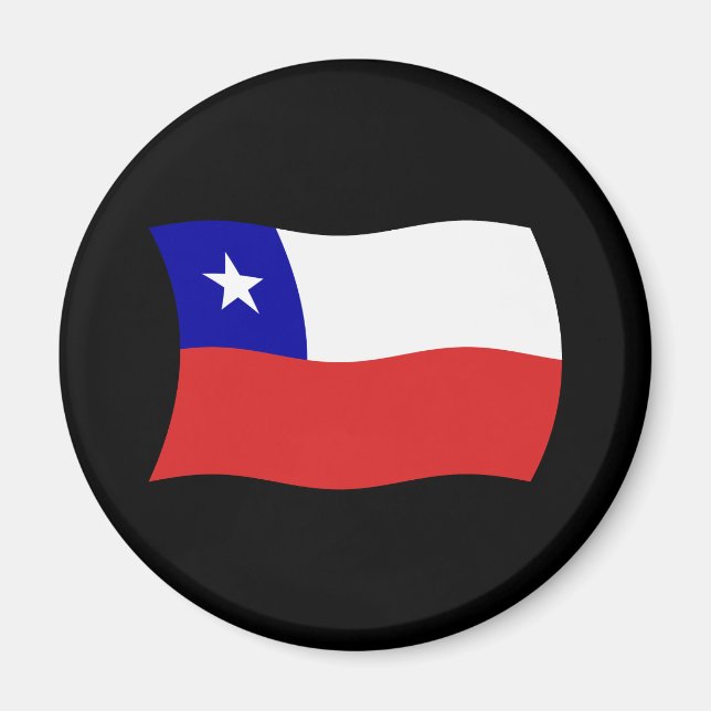 Chile Flag Magnet (Front)