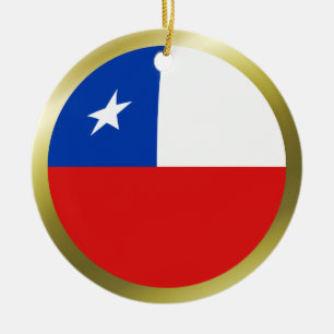 Chile Flag Ornament
