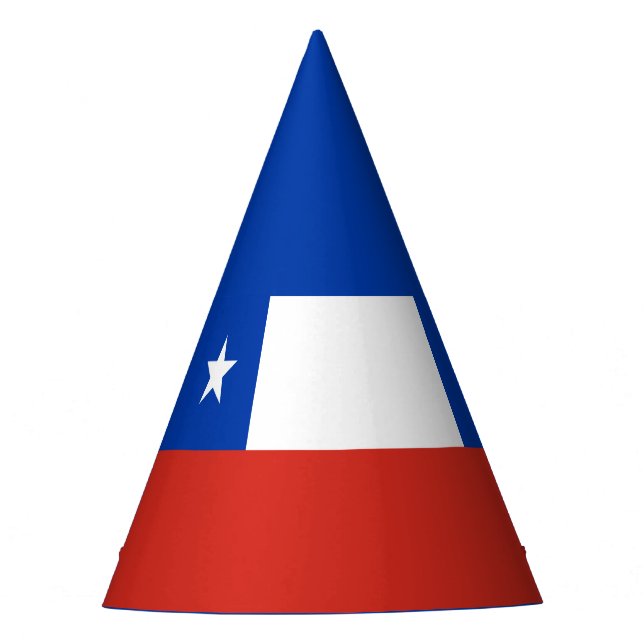 Chile flag Party Hat (Front)