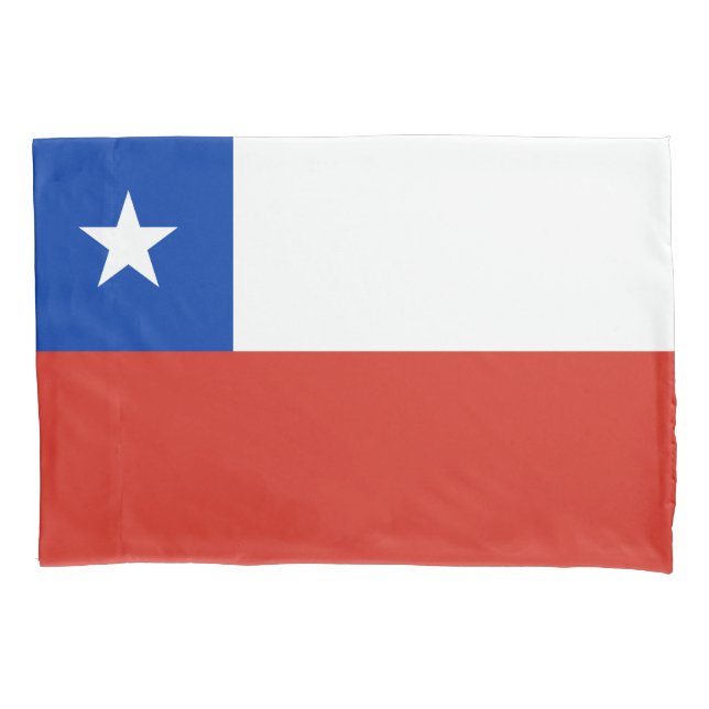 Chile Flag Pillowcase (Front)