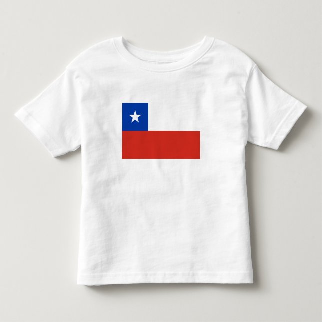 Chile Flag Toddler T-shirt (Front)