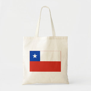 Chile Flag Tote Bag