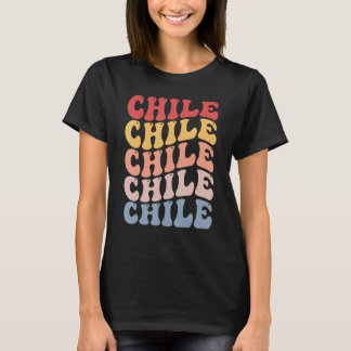 Chile Groovy Retro Chilean T-Shirt