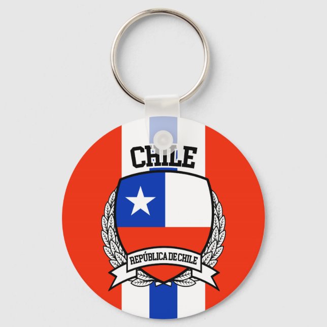 Chile Keychain (Front)
