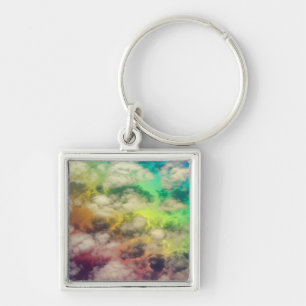 Chile - Landscape Aerial Shot South America Keychain